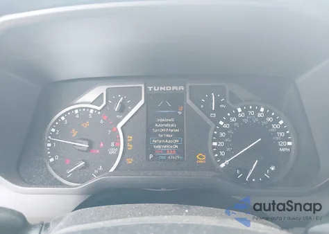 2022 Toyota Tundra Sr5 z USA, uszkodzony, nr VIN 5TFLA5ABXNX012243